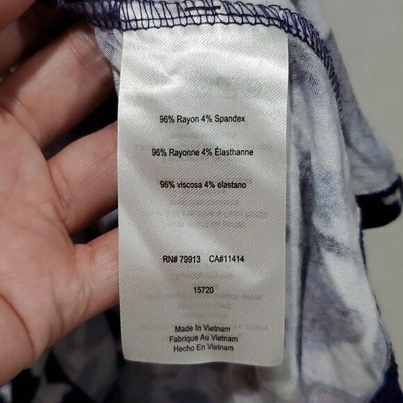 A Pea in the Pod Abstract Pattern Midi Dress Size S - Picture 9 of 9